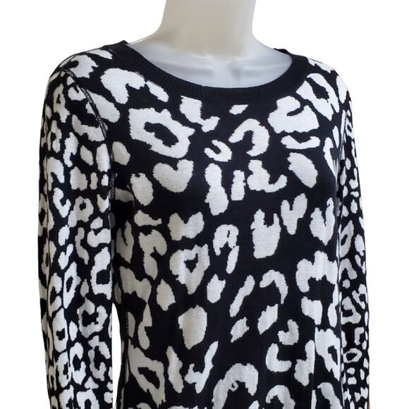 Express reversible leopard sweater / Women's X-Small XS - Picture 2 of 7